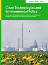 Clean Technologies and Environmental Policy封面
